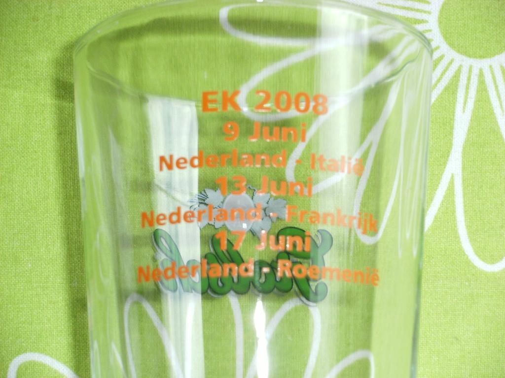 Grolsch EK 2008 Nederland Italië Dubbeldruk, Verzamelen, Sportartikelen en Voetbal, Zo goed als nieuw, Overige typen, Overige binnenlandse clubs