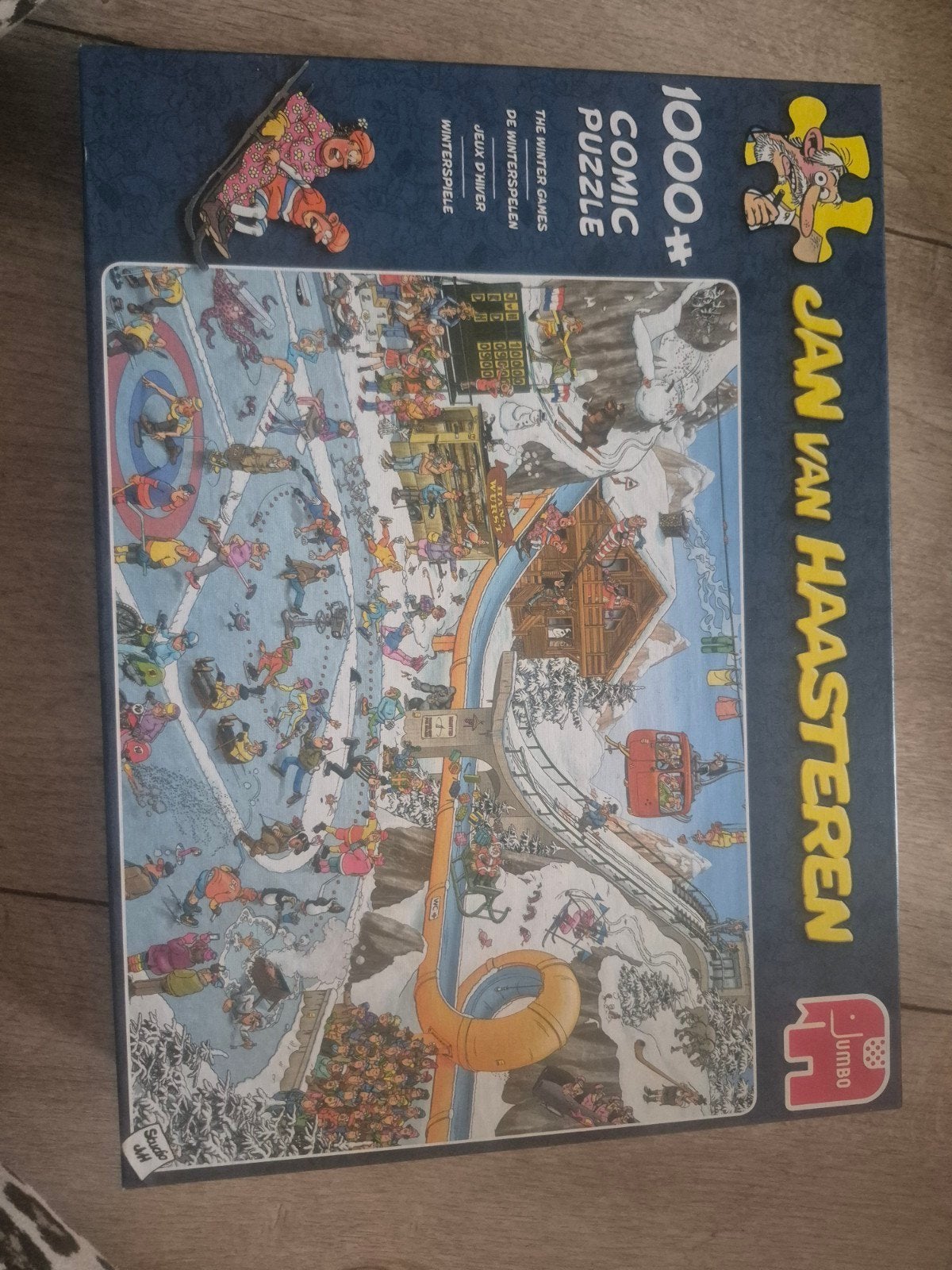 jan van haasteren puzzel, Hobby en Vrije tijd, Denksport en Puzzels, Ophalen of Verzenden, 500 t/m 1500 stukjes, Zo goed als nieuw