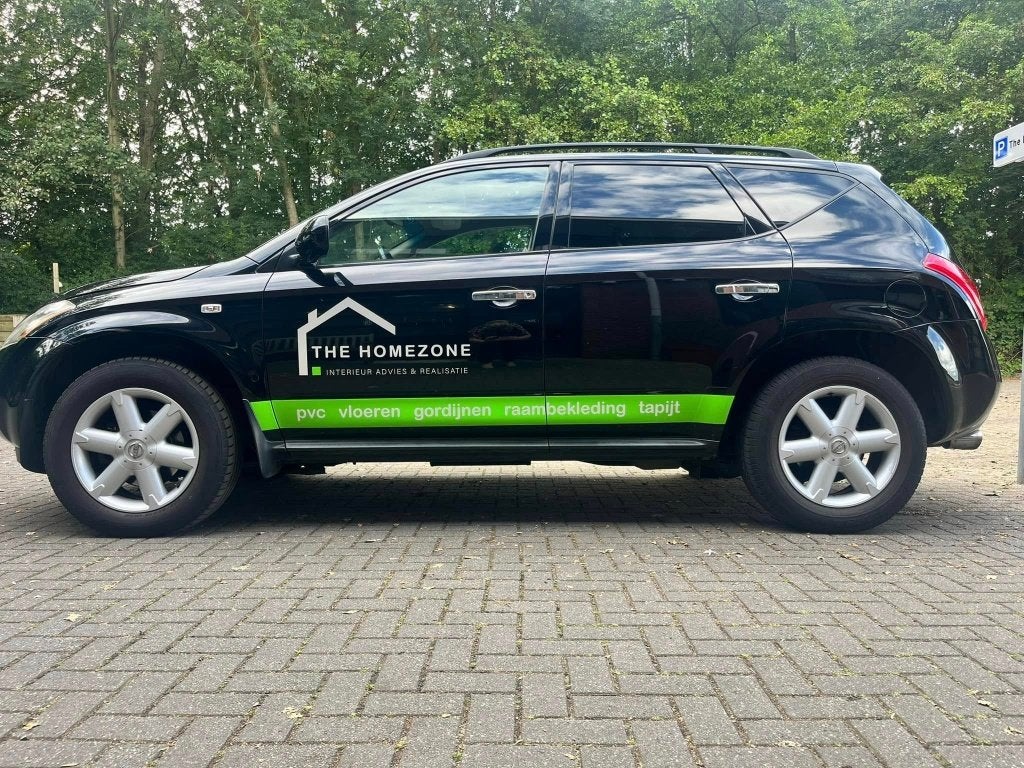 Nissan Murano 3.5 V6 CVT 2008 Zwart, Auto's, Automaat, Zwart, Murano, 234 pk
