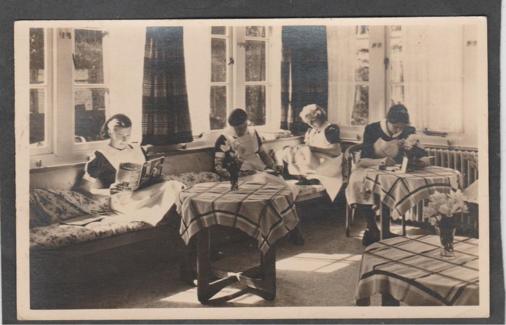 soest  sanatorium  zonnegloren met huis kamer  dienstmeisjes, Verzenden, 1940 tot 1960, Gelopen, Utrecht
