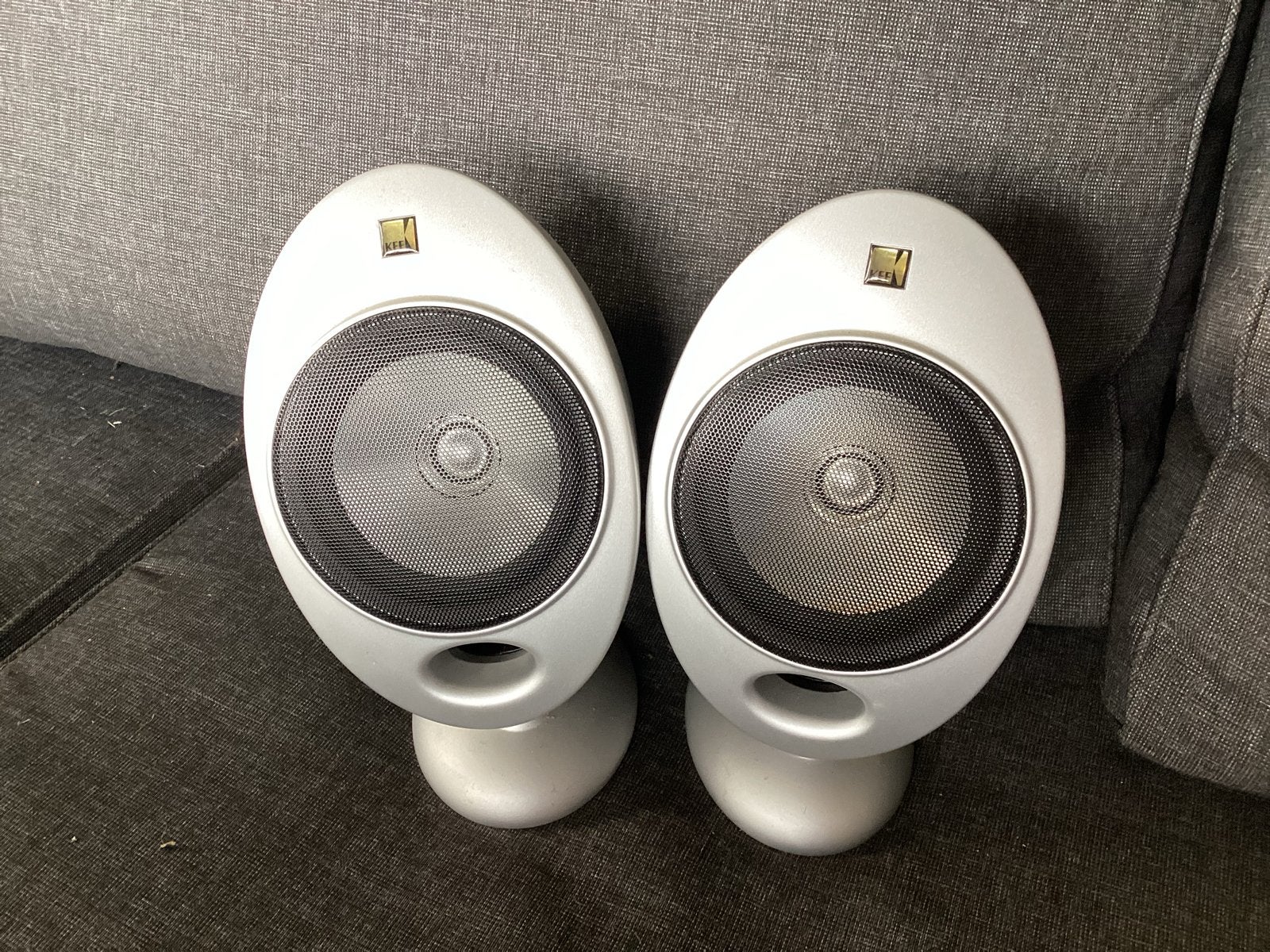 KEF KHT 2005.2 HTS2001 Satelliet speakerset, Gebruikt, Speakerset, Ophalen of Verzenden, Minder dan 60 watt