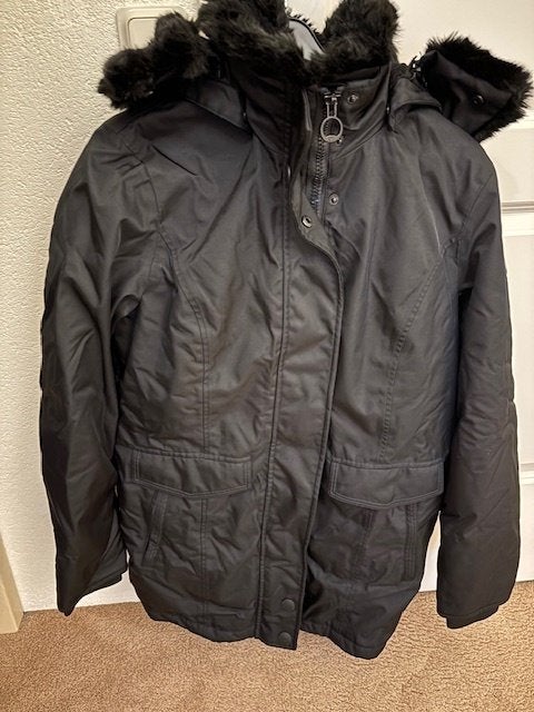 T.K.A. zwarte dames Wellensteyn winterjas, Ophalen, Wellensteyn, Zwart, Maat 42/44 (L)