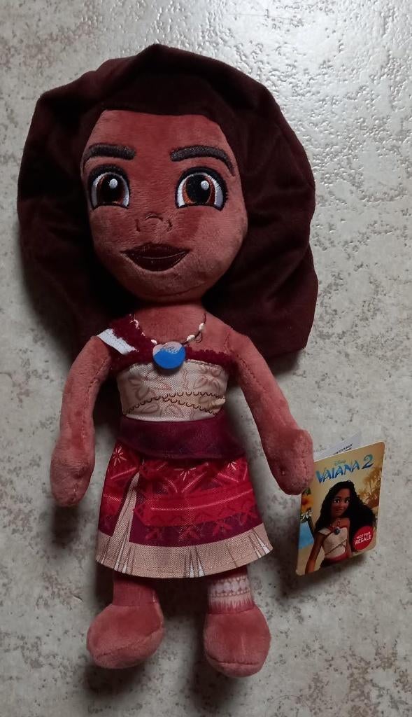 Knuffel prinses Moana Vaiana 2 Disney, Ophalen of Verzenden, Overige figuren, Zo goed als nieuw, Knuffel