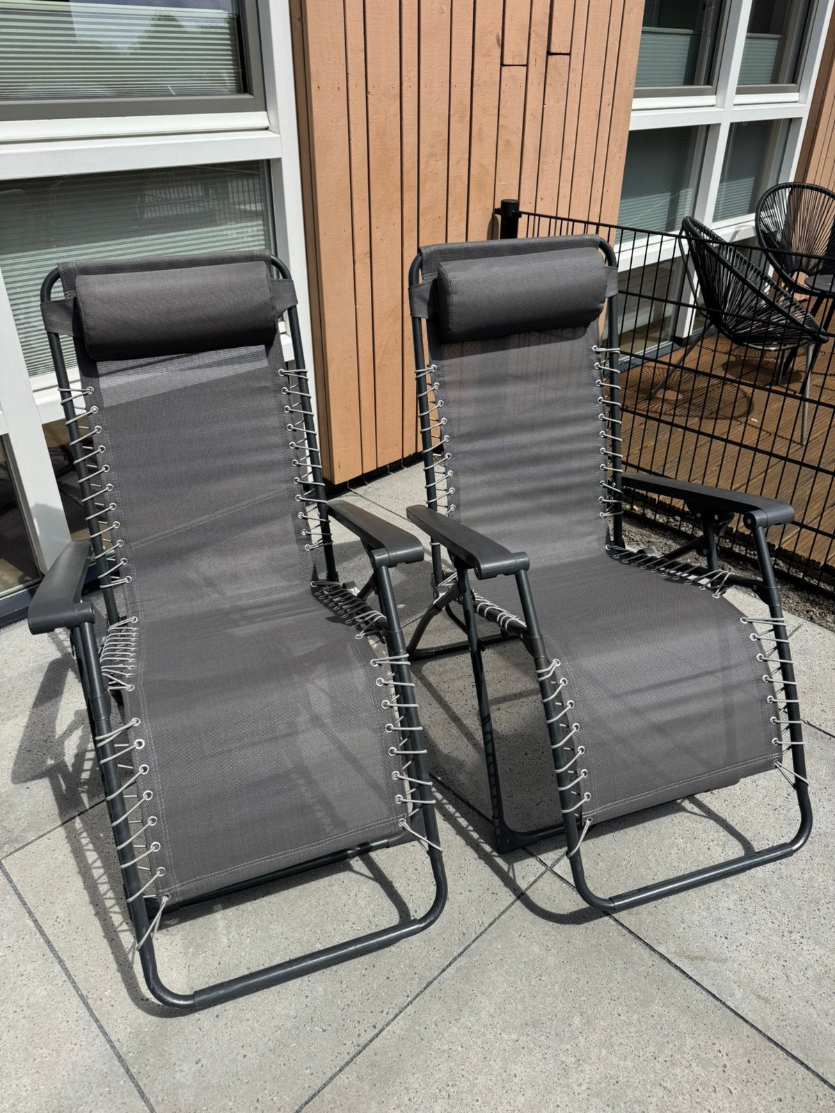 Intratuin relaxstoel Sanya - strandstoel, campingstoel, Caravans en Kamperen, Kampeermeubelen, Ophalen, Zo goed als nieuw, Campingstoel