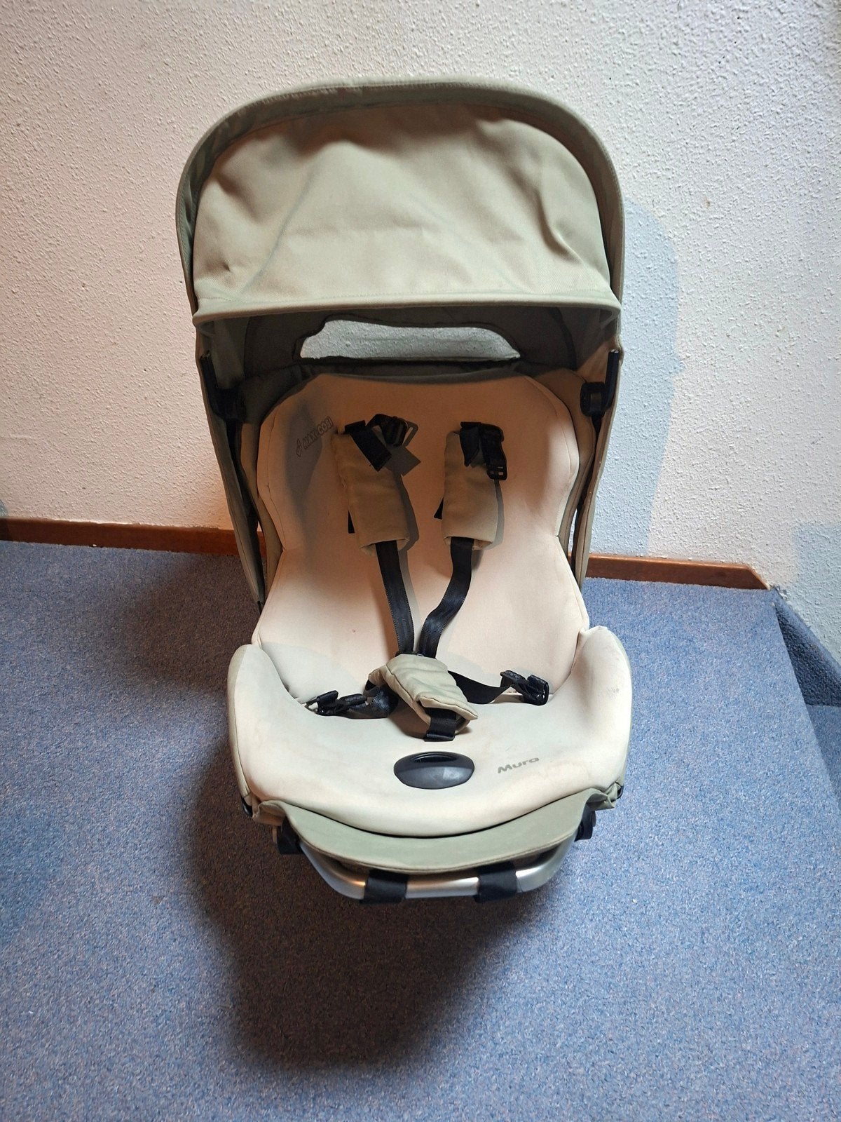Maxi Cosy Mura zitgedeelte voor de wandelwag met voetenzak, Kinderen en Baby's, Kinderwagens en Combinaties, Ophalen, Gebruikt
