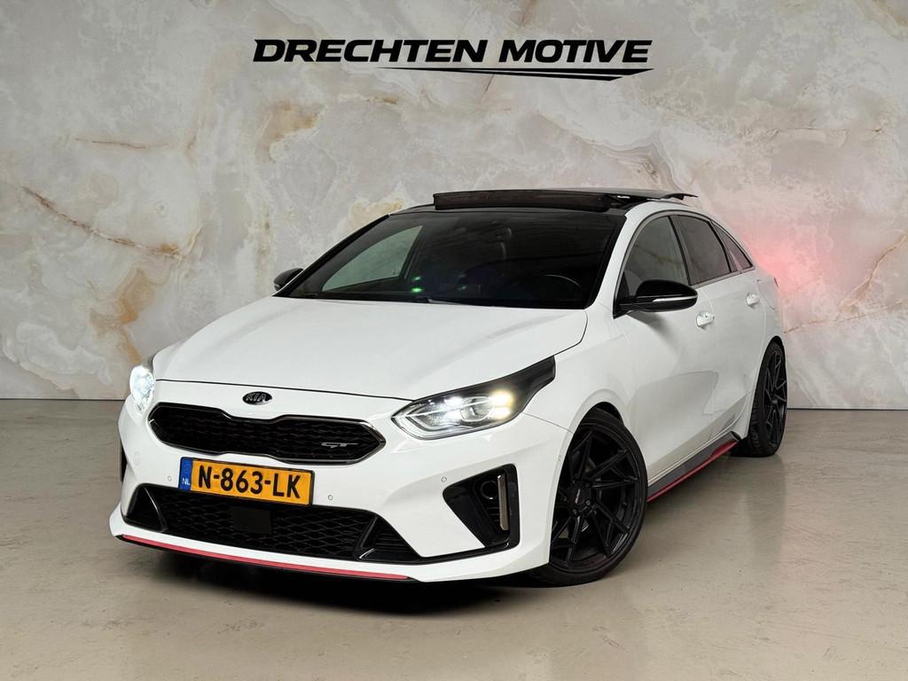 Kia ProCeed 1.6 T-GDI GT, Stof, Gebruikt, Wit, Geïmporteerd