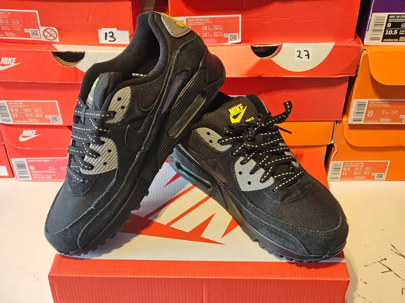 nike air max 90 Black volt ds maat 40, Nike air max, Zwart, Nieuw, Ophalen of Verzenden