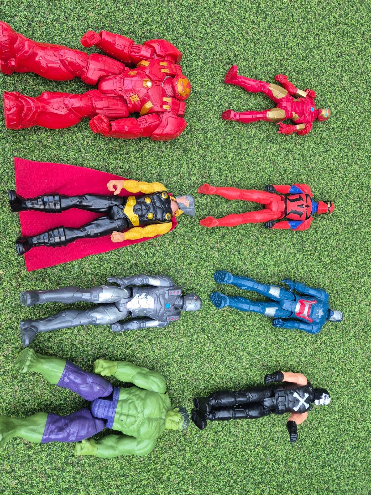 Marvel Avengers actiefiguren - Hulk, Thor, Iron Man, Kinderen en Baby's, Speelgoed | Actiefiguren, Ophalen of Verzenden, Zo goed als nieuw
