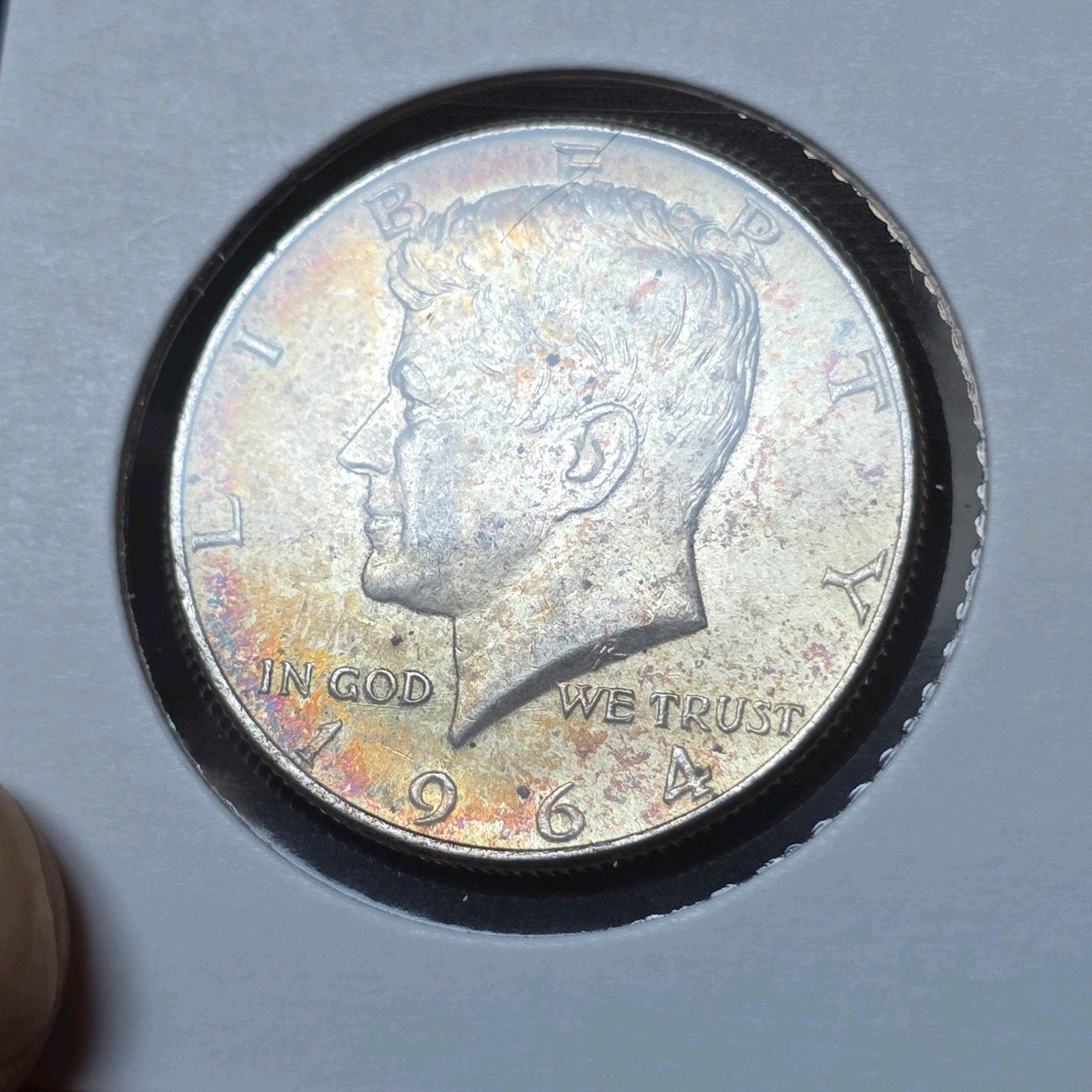 Halve dollar 1964 Amerika, Verzenden, Noord-Amerika, Losse munt, Zilver