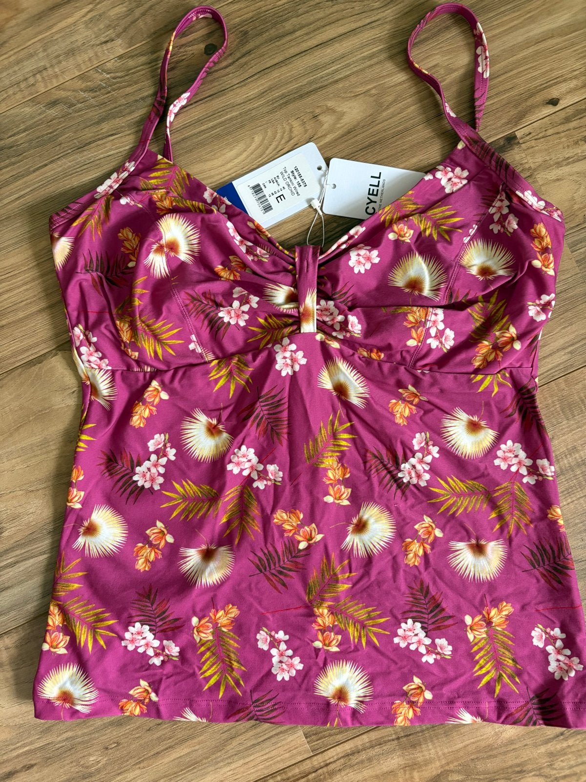 Nieuwe Cyell Tankini Top Wired Wild Orchid Maat 40E, Kleding | Dames, Badmode en Zwemkleding, Ophalen of Verzenden, Nieuw, Paars