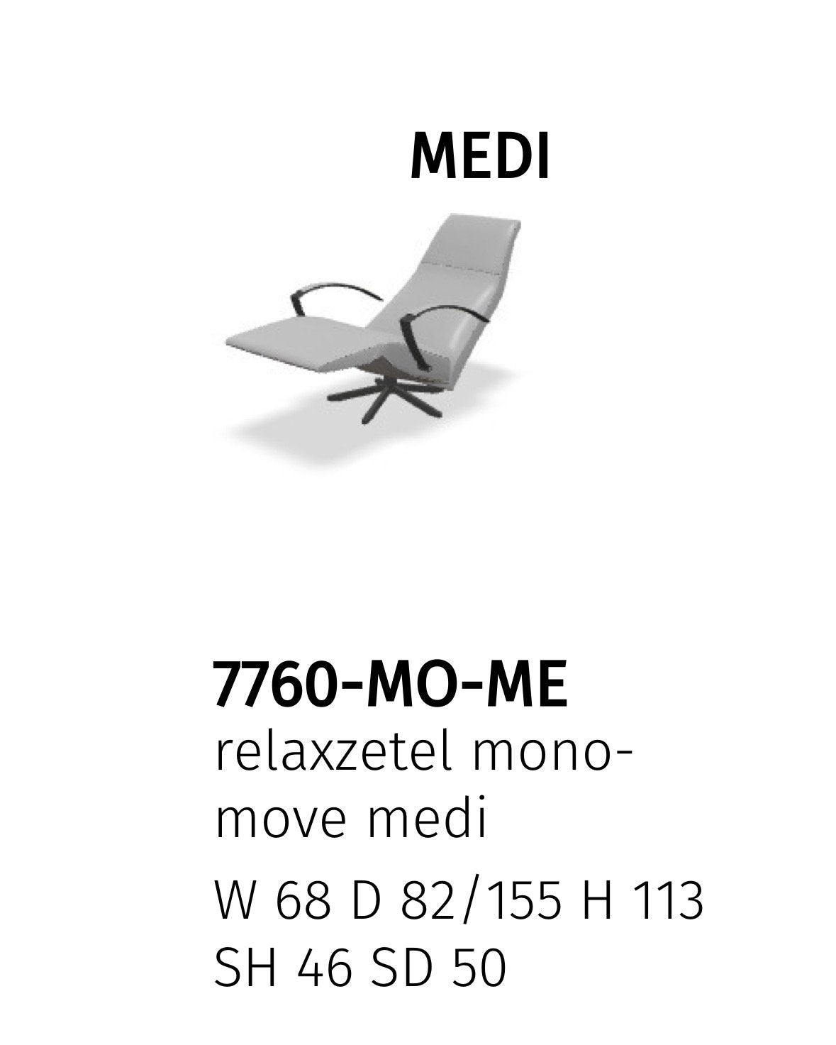 Foto 14 van Jori Brainbuilder Medi 7760 Relaxfauteuil Zwart Leer