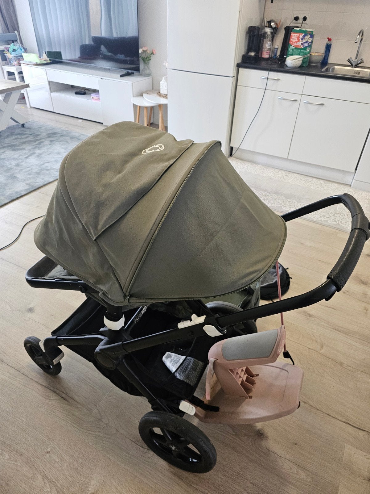 Bugaboo Fox 3 groen, Ophalen, Gebruikt, Bugaboo, Combiwagen