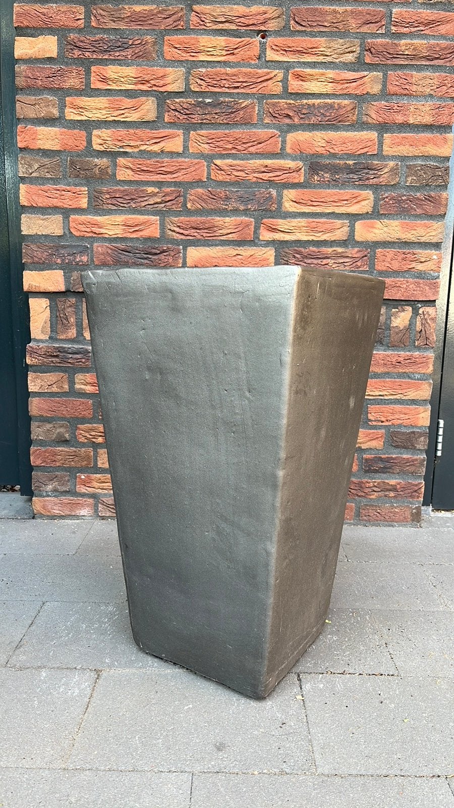 Zware plant pot voor binnen, Ophalen, Steen, Minder dan 60 cm, Zo goed als nieuw