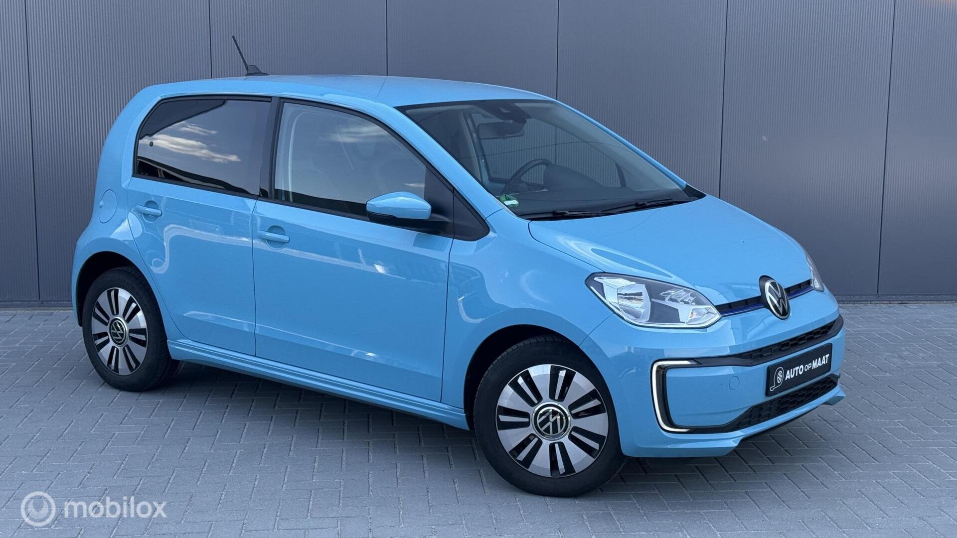 Volkswagen e-Up! Style FULL OPTION NIEUWSTAAT, Auto's, 83 pk, Up!, Blauw, 1148 kg