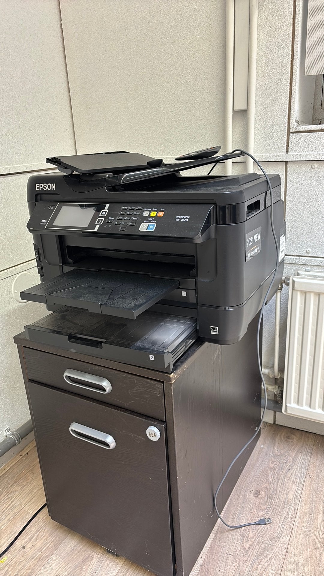Epson WorkForce WF-7620 All-in-One Printer, Ophalen, Gebruikt, Faxen, Inkjetprinter