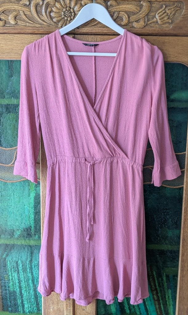 Roze jurk merk MbyM, maat S, Kleding | Dames, Ophalen of Verzenden, Zo goed als nieuw, Roze, Maat 36 (S)