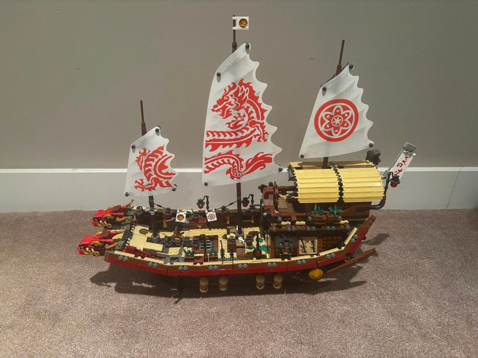 Lego Ninjago Movie Destiny's Bounty 70618, Kinderen en Baby's, Speelgoed | Duplo en Lego, Gebruikt, Ophalen of Verzenden, Ninjago