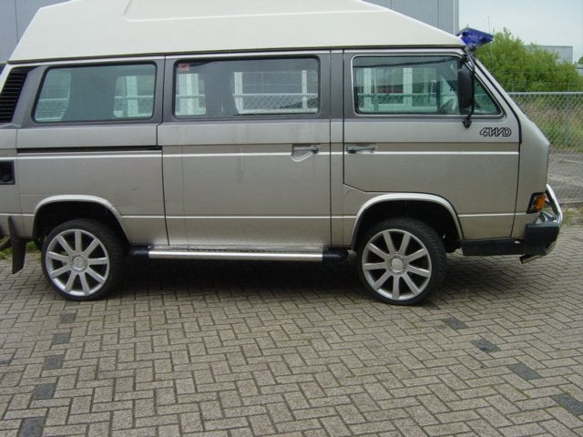 VW T3 Sidebars met rvs trede, Auto diversen, Niet ingevuld, Niet ingevuld, Niet ingevuld