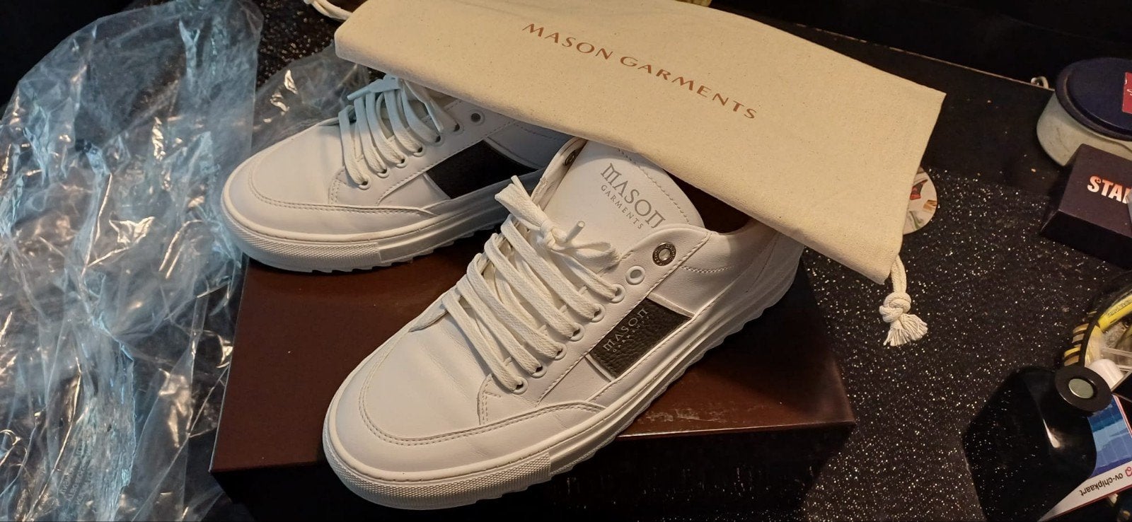 Mason Garments schoenen, Wit, Ophalen of Verzenden, Zo goed als nieuw, Mason Garments