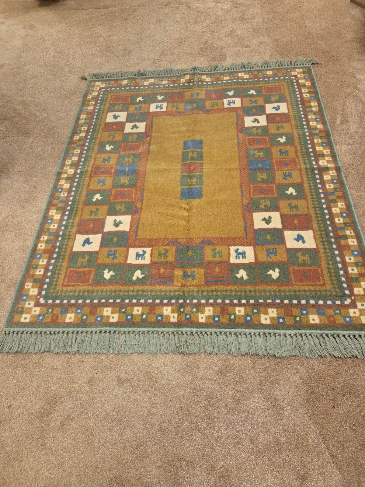 wollen tafelkleed 140x170, Huis en Inrichting, Ophalen of Verzenden, Nieuw, Rechthoekig