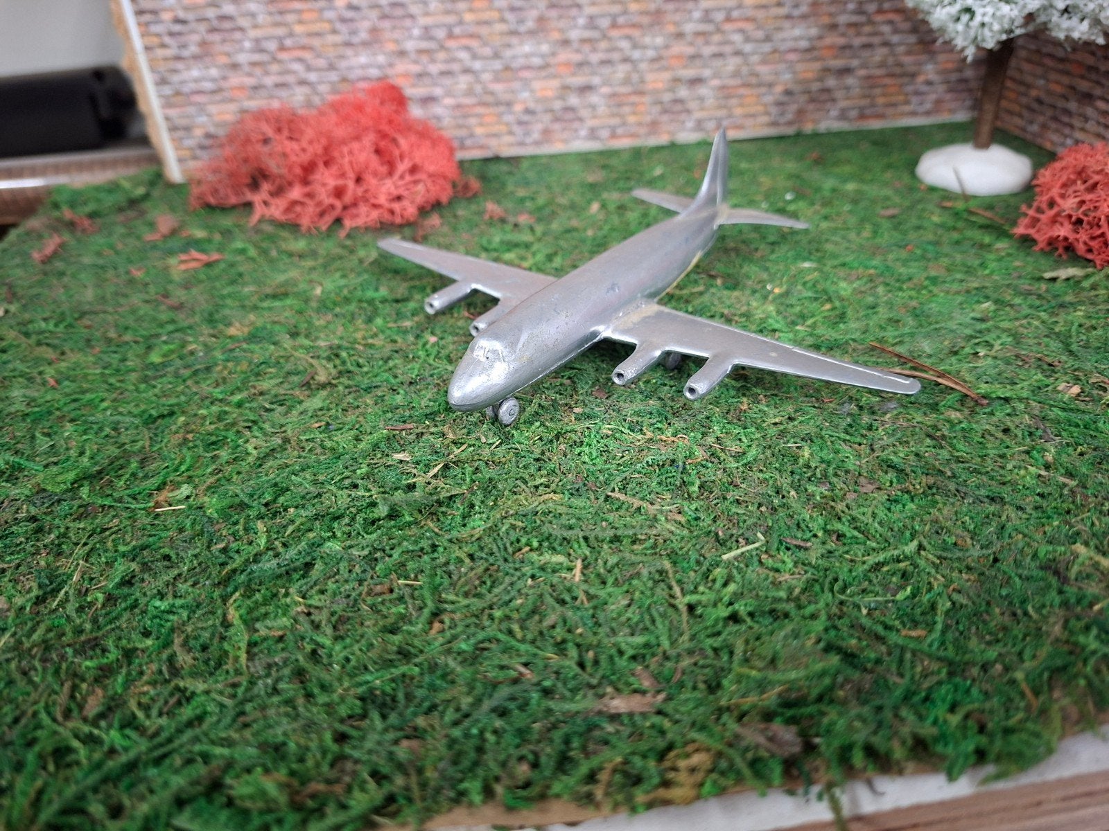 Dinky toys vliegtuig, Ophalen of Verzenden, Gebruikt, Bus of Vrachtwagen, Dinky Toys