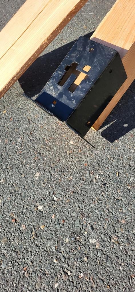 Rvs gecoate Douglas steunen, Minder dan 25 mm, Ophalen of Verzenden, Plank, Minder dan 200 cm