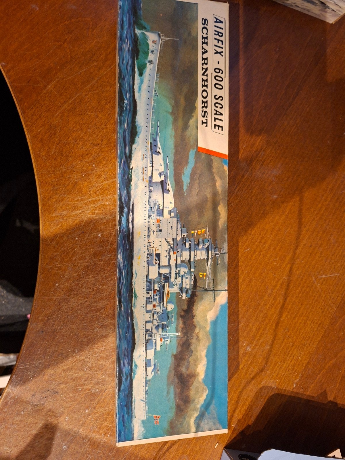 Airfix Scharnhorst Modelbouwdoos - 1/600, Verzenden, Gebruikt, 1:50 tot 1:200, Airfix
