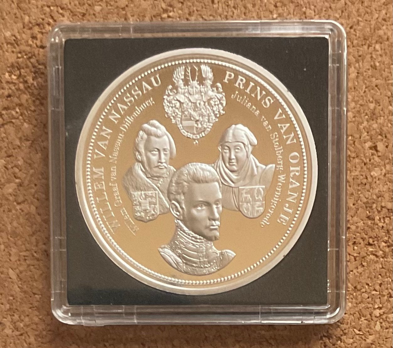 Penning - Willem van Nassau - Prins van Oranje., Ophalen of Verzenden, Overige materialen, Nederland