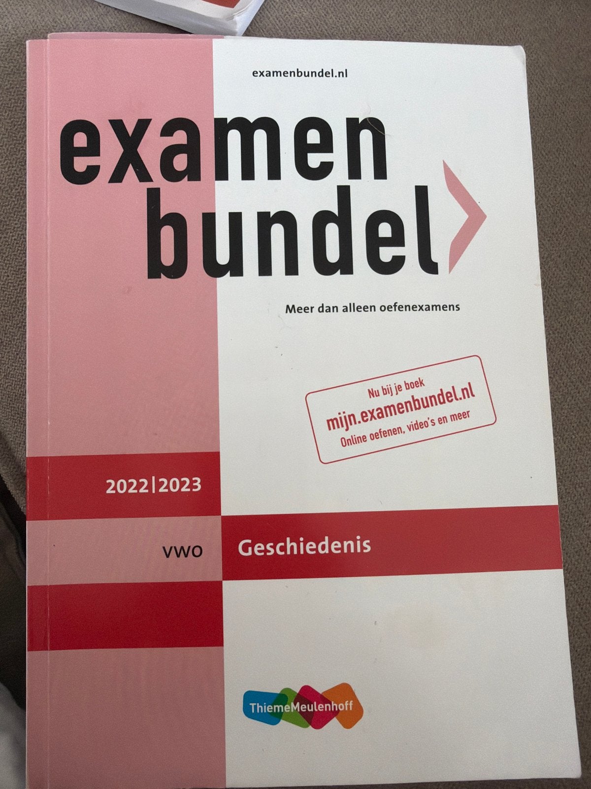 M.M.P.C. Bolink - vwo Geschiedenis 2022/2023, VWO, Geschiedenis, Ophalen of Verzenden, Zo goed als nieuw