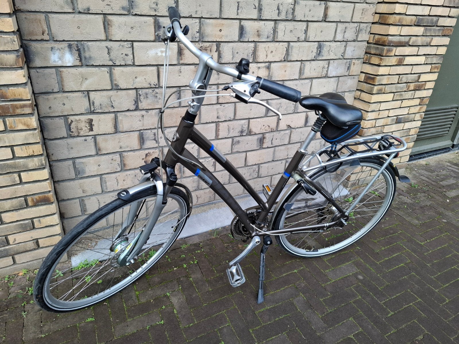 Sportieve Giant damesfiets 21v, Fietsen en Brommers, Ophalen, Gebruikt, Versnellingen, Giant