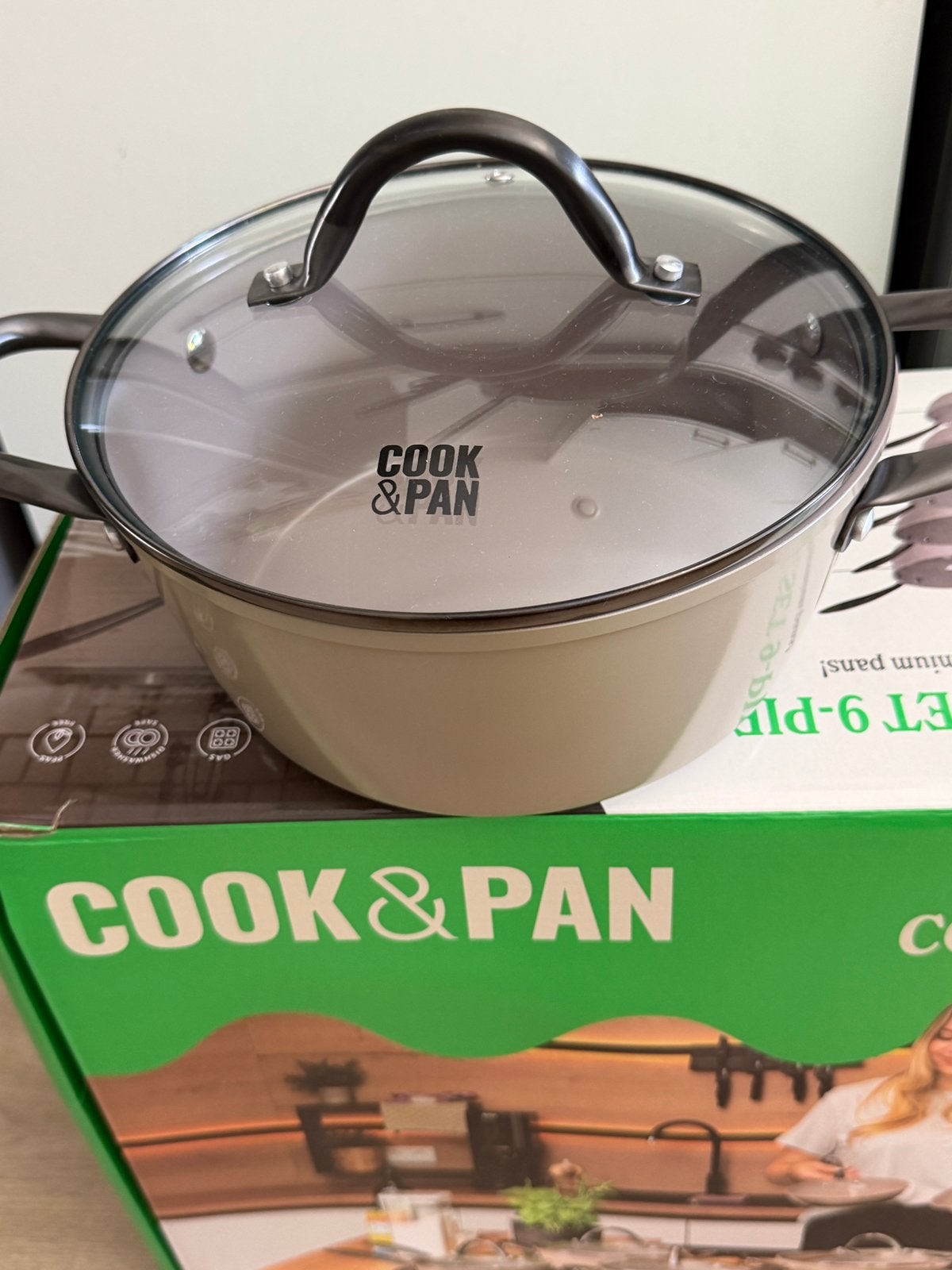 Nieuwe Cook & Pan pannen 4x, Ophalen, Nieuw, Pannenset, Rvs