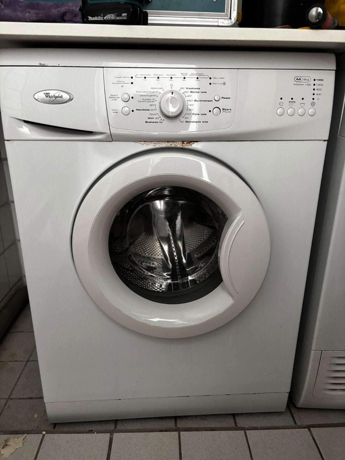 Foto 2 van Whirlpool wasmachine en droger set - Gebruikt