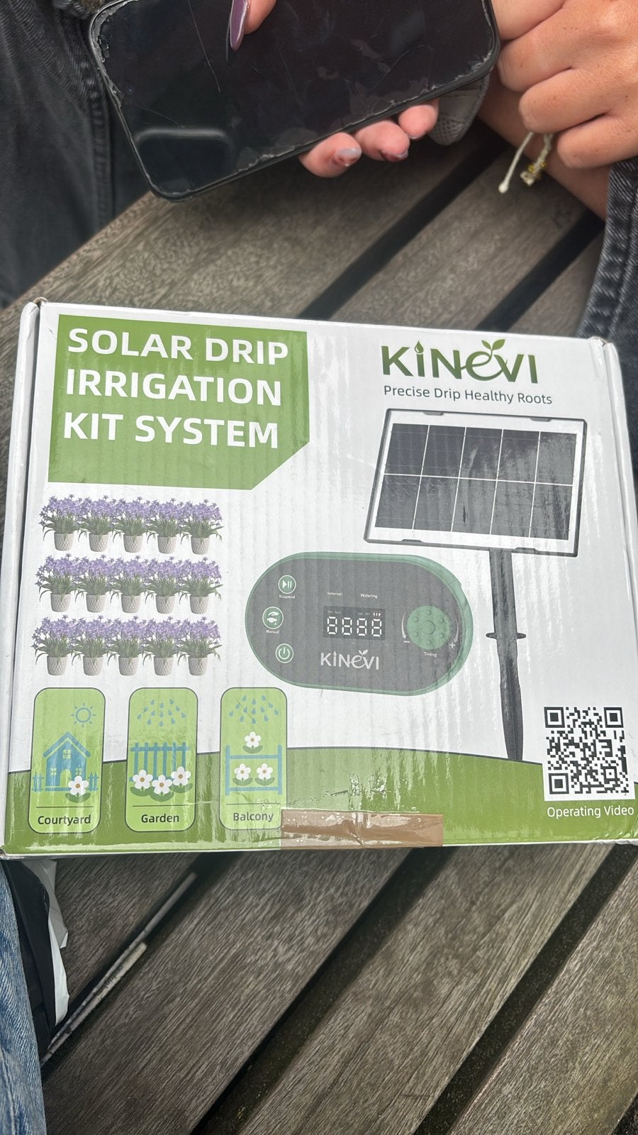 Kinevi Solar Druppel Irrigatie Systeem Kit - Automatisch, Ophalen of Verzenden, Nieuw, Overige typen