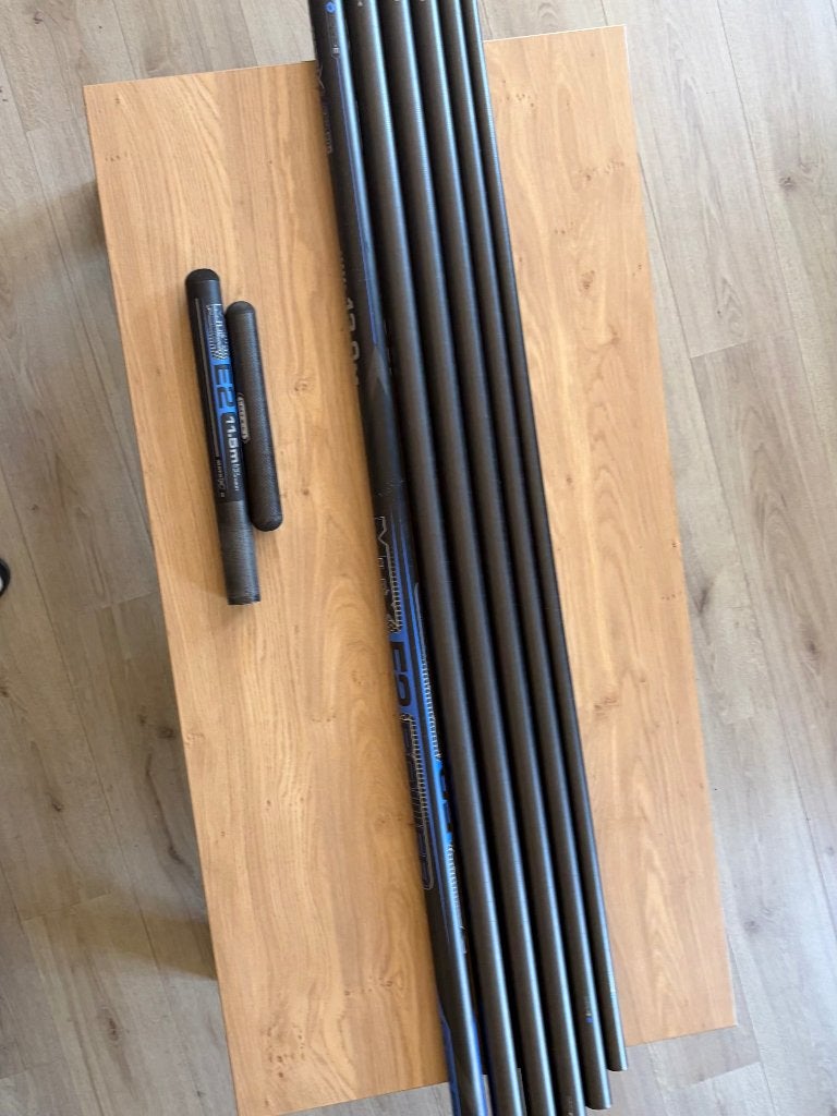 Matrix MTX E-2 13 meter incl. extra’s, Watersport en Boten, Hengelsport | Witvissen, Zo goed als nieuw, Vaste hengel, Ophalen