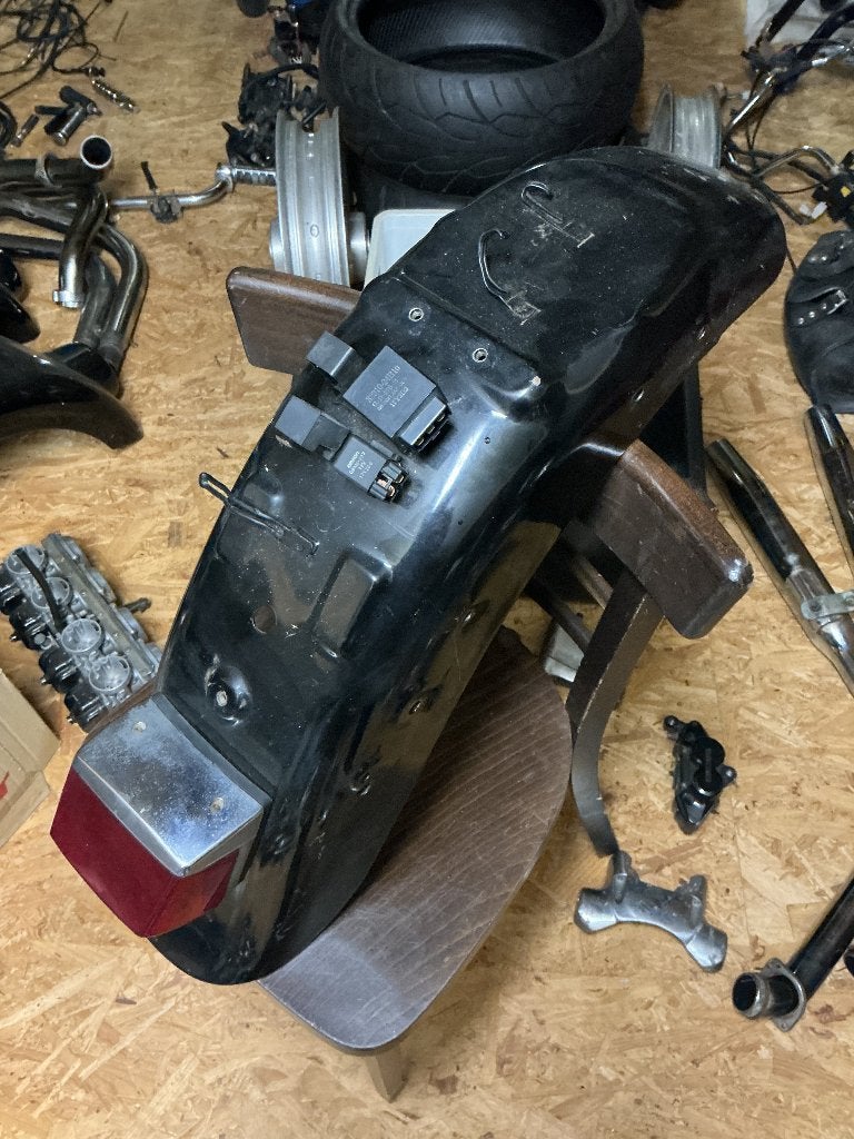 Origineel Achterspatbord Suzuki Intruder (VS1400 /, Ophalen, Gebruikt
