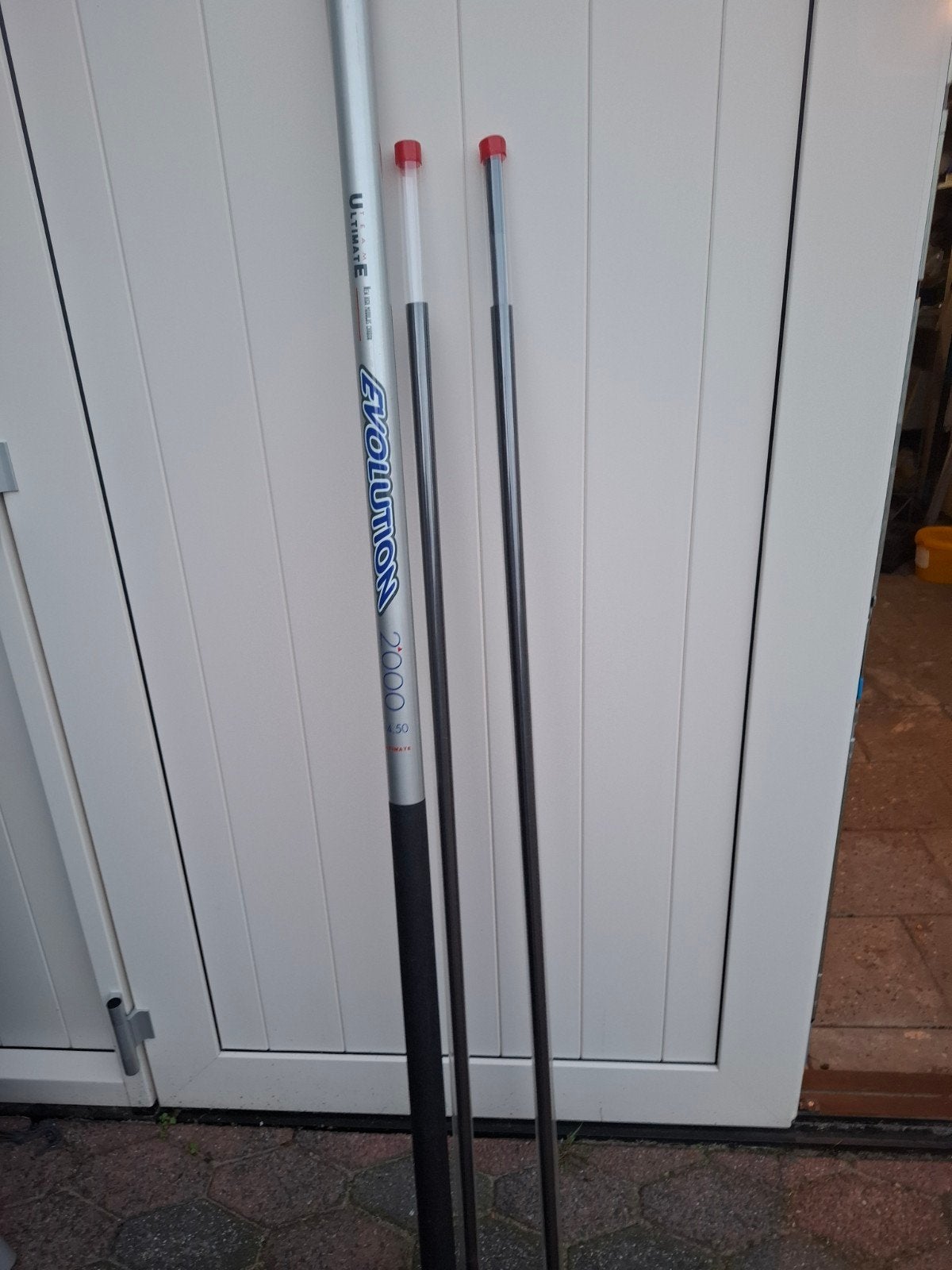 nette staat ultimate evolution 14.50 pack 2x topset erbij, Watersport en Boten, Ophalen, Gebruikt, Vaste hengel