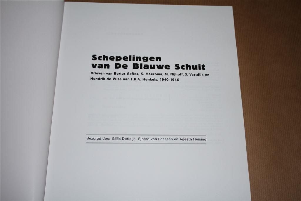 Schepelingen van De Blauwe Schuit. Brieven Aafjes, Nijhoff.., Ophalen of Verzenden, Zo goed als nieuw