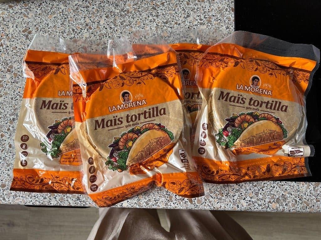 La Morena Gele Maïs Tortilla’s 4 pakjes, Ophalen of Verzenden