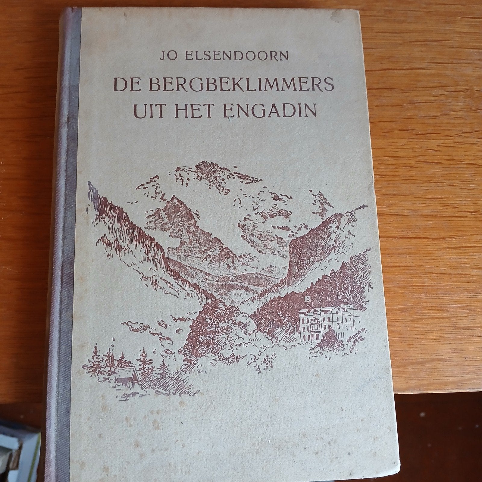 De Bergbeklimmers uit het Engadin - Jo Elsendorn (1947), Boeken, Avontuur en Actie, Ophalen of Verzenden