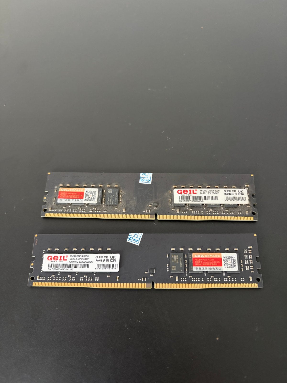 Geil DDR4 RAM 32GB (2x16GB) 3200MHz