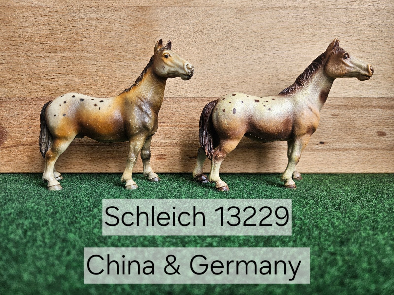 Schleich 13229 Appaloosa hengst uit 1996, Ophalen of Verzenden, Zo goed als nieuw, Paard, Beeldje of Figuurtje