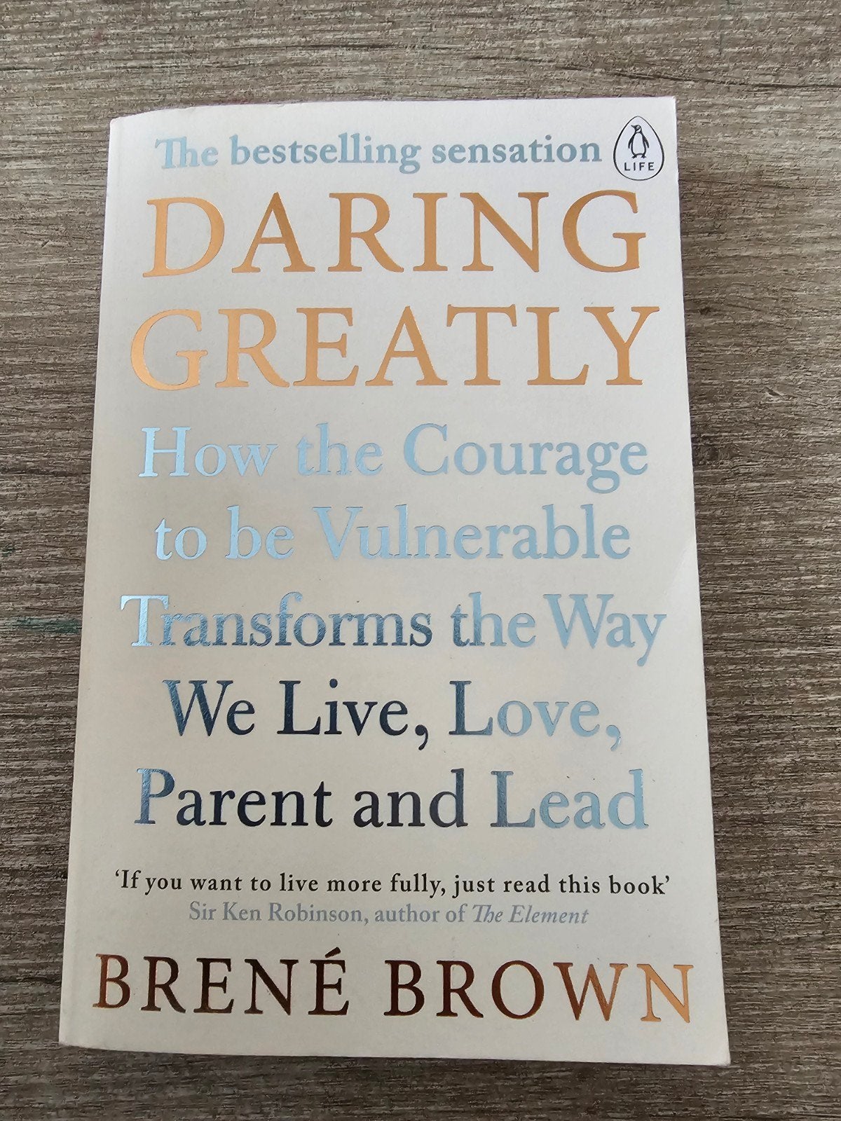 Daring Greatly - Brené Brown (Engels), Ophalen of Verzenden, Gelezen, Brené Brown