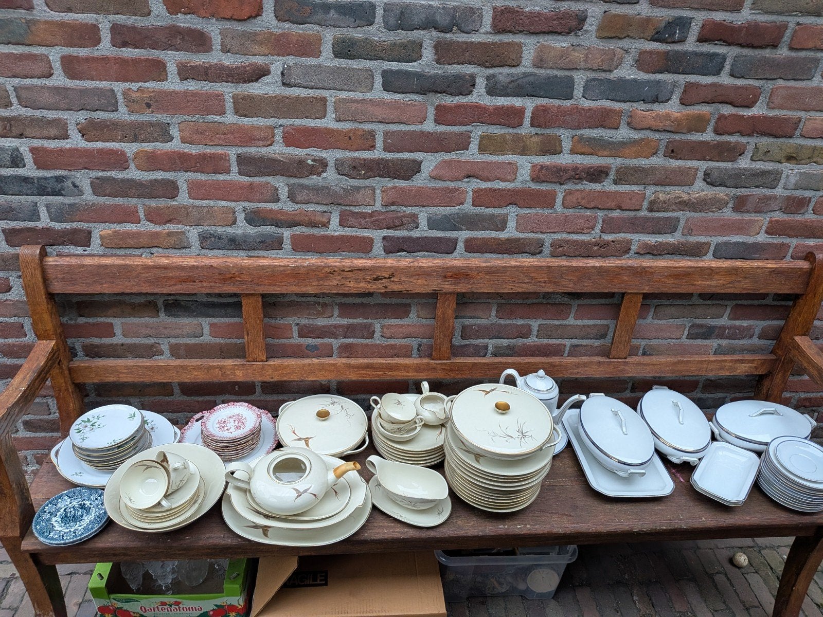 Partij vintage servies Rosenthal & Heinrich Bavaria

Grote p, Ophalen