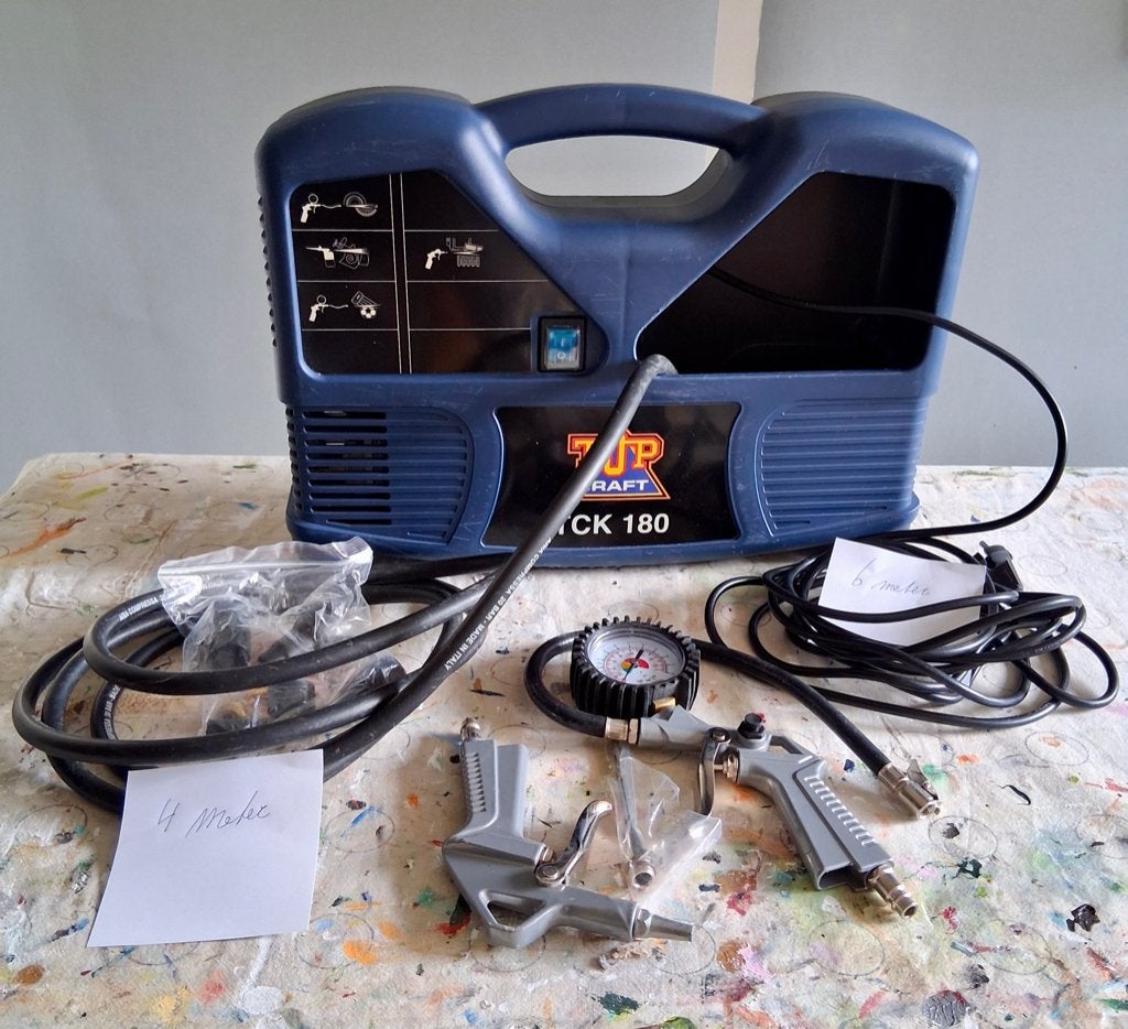 compressor, Ophalen, 6 tot 10 bar, Zo goed als nieuw, Minder dan 200 liter/min