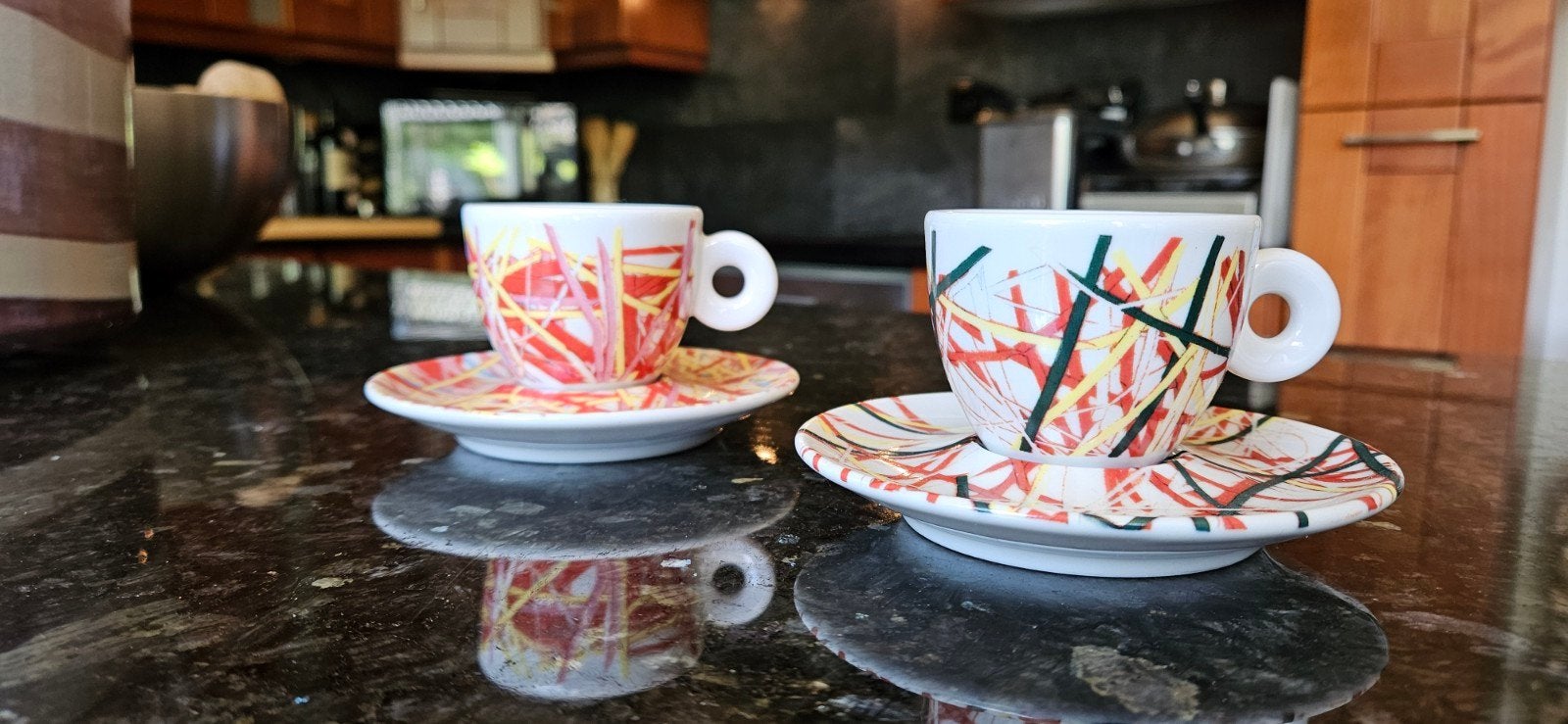 Illy Art Collection espresso kopjes, Ophalen of Verzenden, Porselein, Overige stijlen, Kop(pen) en/of Schotel(s)