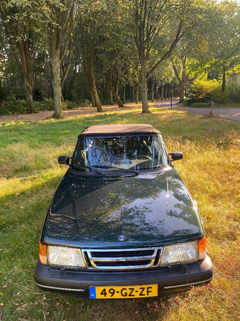 Saab 900 Classic 2.0 16 LPT Cabrio1992 Groen, foto 2