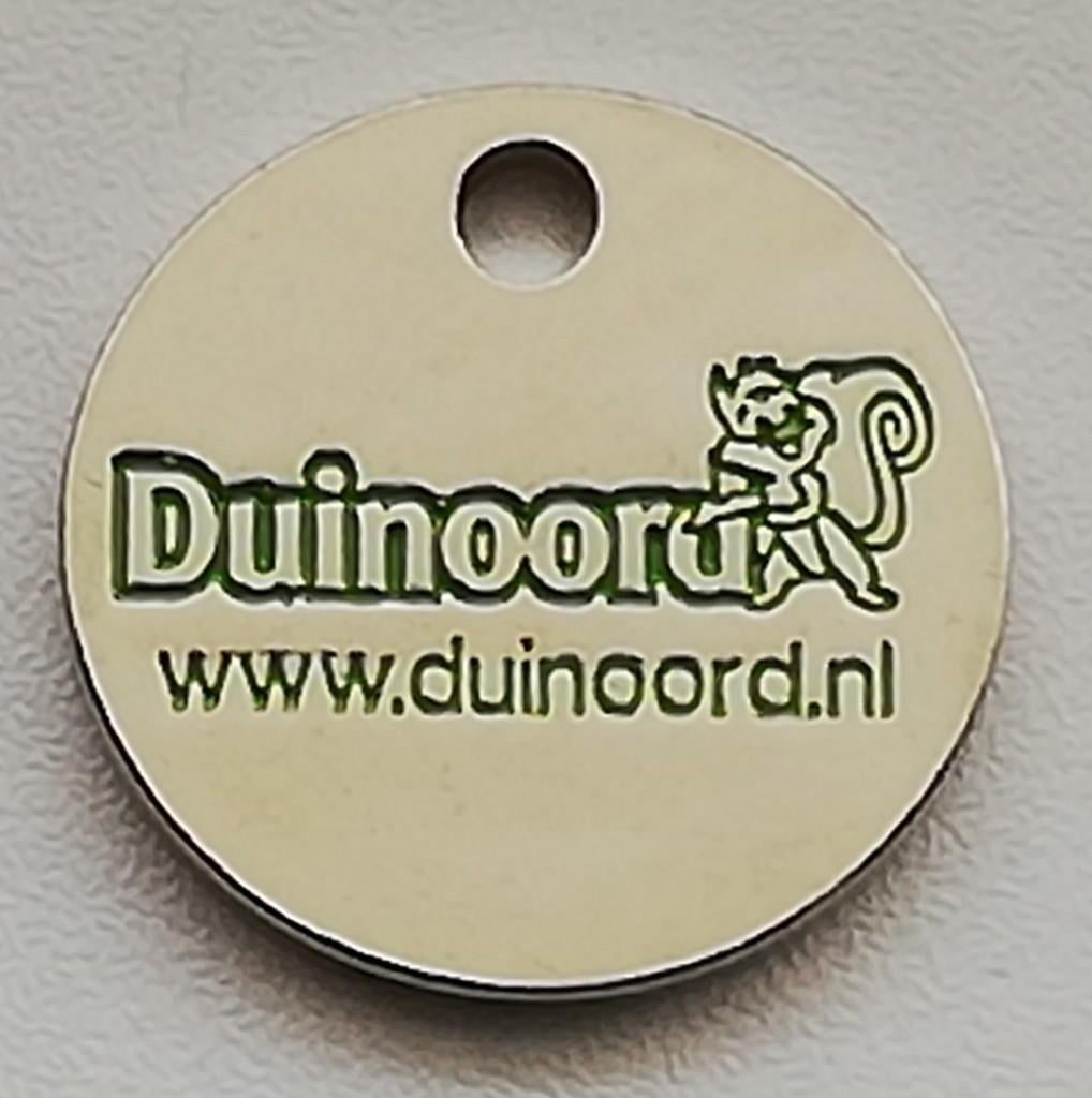 Winkelwagenmuntje Recreatiepark Duinoord Helvoirt, Ophalen of Verzenden