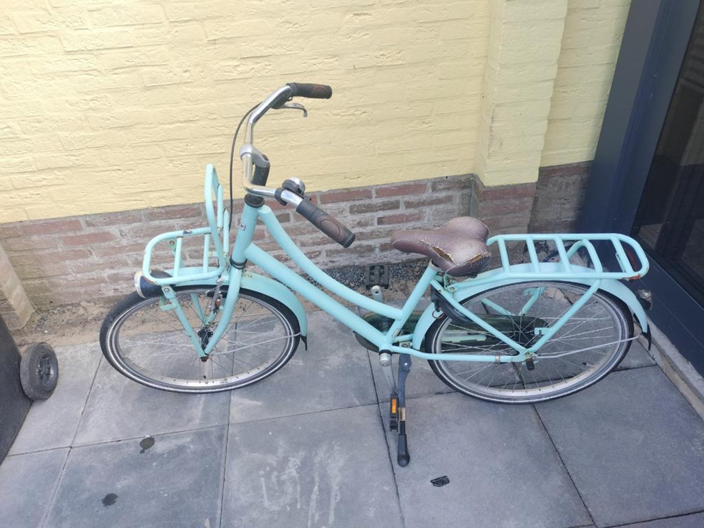 Meisjes fiets vanaf 7 tot 12 jaar, Ophalen of Verzenden, Gebruikt, 26 inch of meer