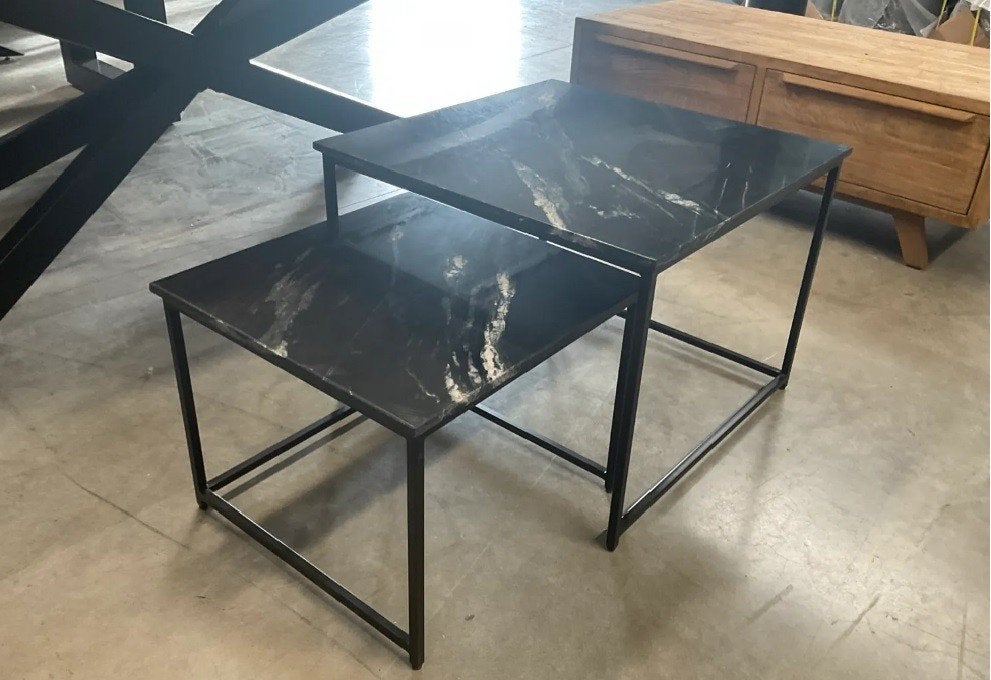 PARTIJ bijzettafels DIVERSE 10 stuks nieuw in verpakking, Minder dan 55 cm, Nieuw, A, A