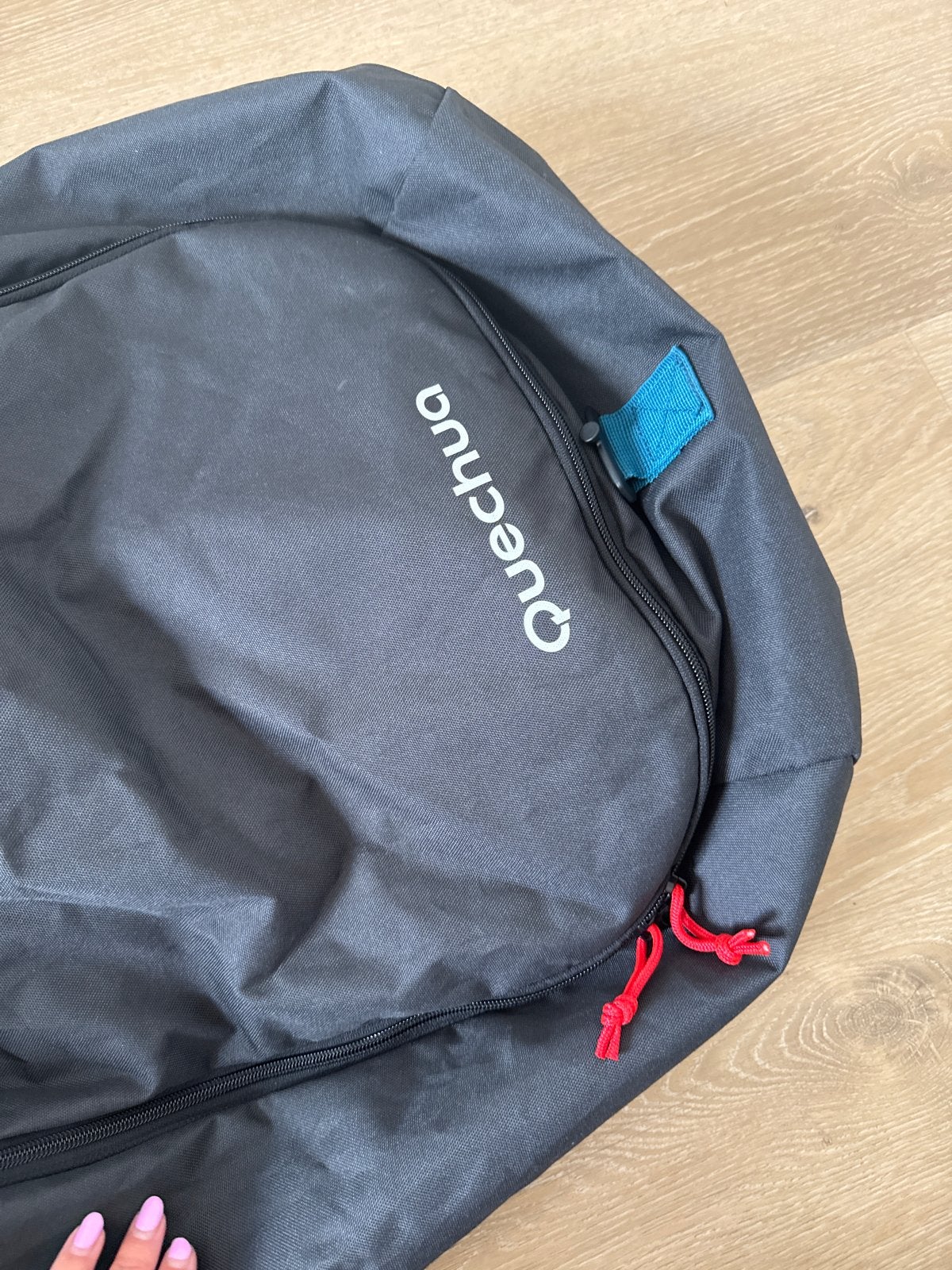 Quechua Cover for Plane - Beschermhoes voor rugzak, 30 cm of meer, Zwart, Zo goed als nieuw, 75 cm of meer